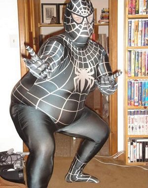 Spider-Man, pasado de kilos