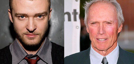 Justin Timberlake y Clint Eastwood
