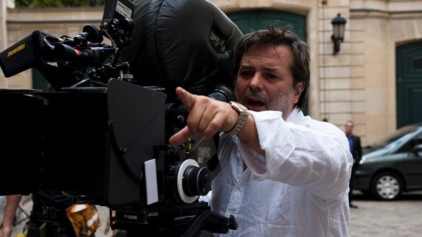 Xavier Durringer rodando De Nicolas a Sarkozy (The Conquest)