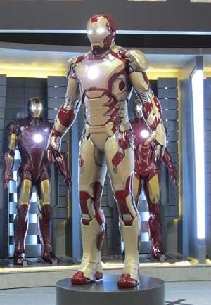 La armadura de Iron Man 3