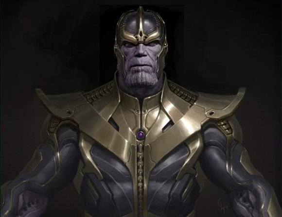 Diseño de Thanos para Los Vengadores