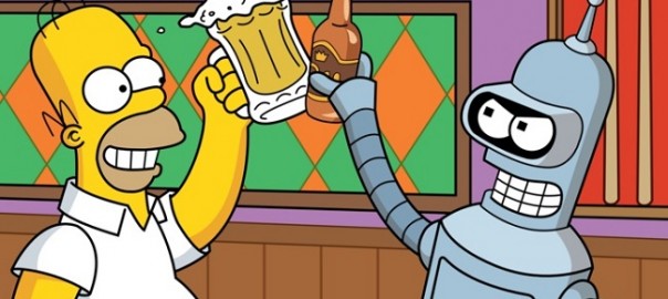 Homer y Bender