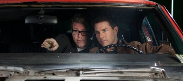 Christopher McQuarrie y Tom Cruise en Jack Reacher