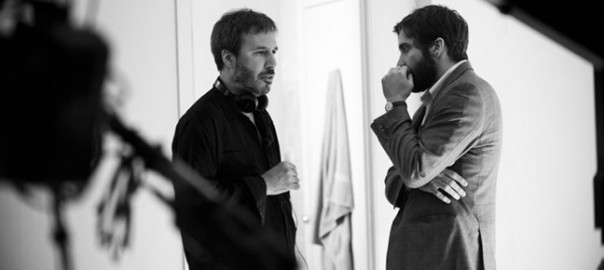 Denis Villeneuve y Jake Gyllenhaal en el rodaje de Enemy