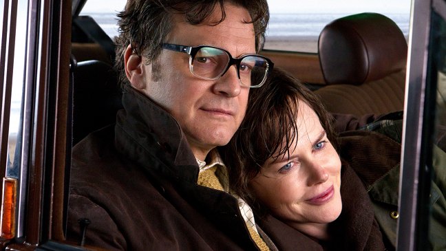 Colin Firth y Nicole Kidman en The Railway Man