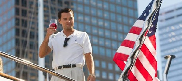 Leonardo DiCaprio en El Lobo de Wall Street