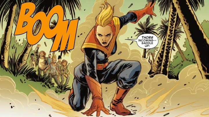 Capitana Marvel y los Carol Corps