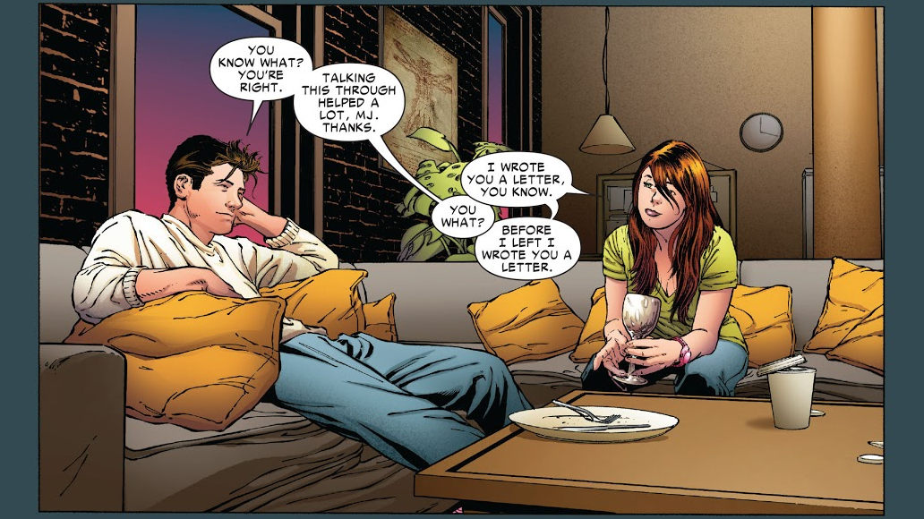 Peter Parker y Mary Jane Watson