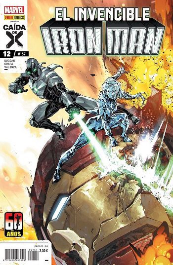El Invencible Iron Man #12 (#157): Caída de X