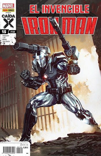 El Invencible Iron Man #15 (#160): Caída de X