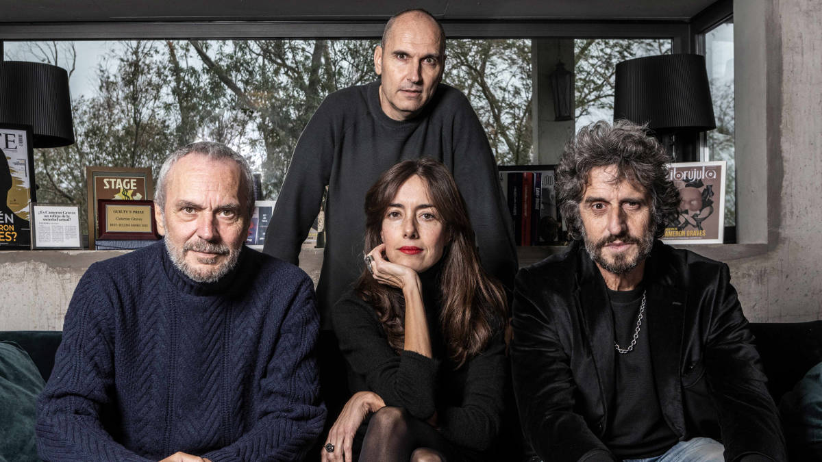 José Coronado, Cecilia Suárez, Diego Peretti y el director David Marqués