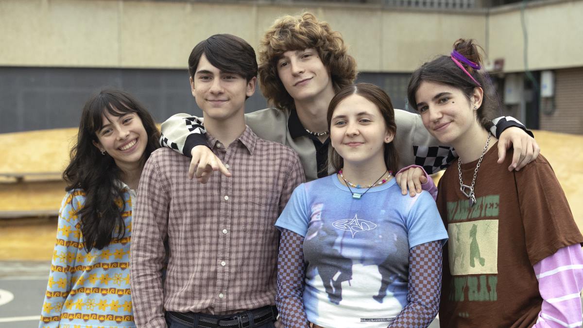 Diego Montejo, Iratxe Emparan, Melani, Adrián Checa y Bruna González