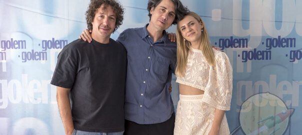 Vito Sanz, Jonás Trueba y Aura Garrido